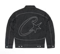 CORTEIZ C-STAR STITCH-DOWN DENIM JACKET BLACK