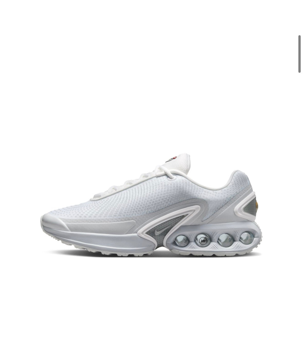 Nike Air Max DN Blanc Argent Métallisé
