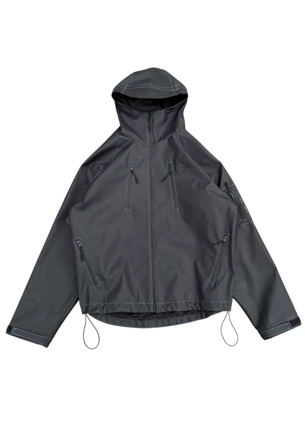 HEAT REACTIVE SKI JACKET (black/red)