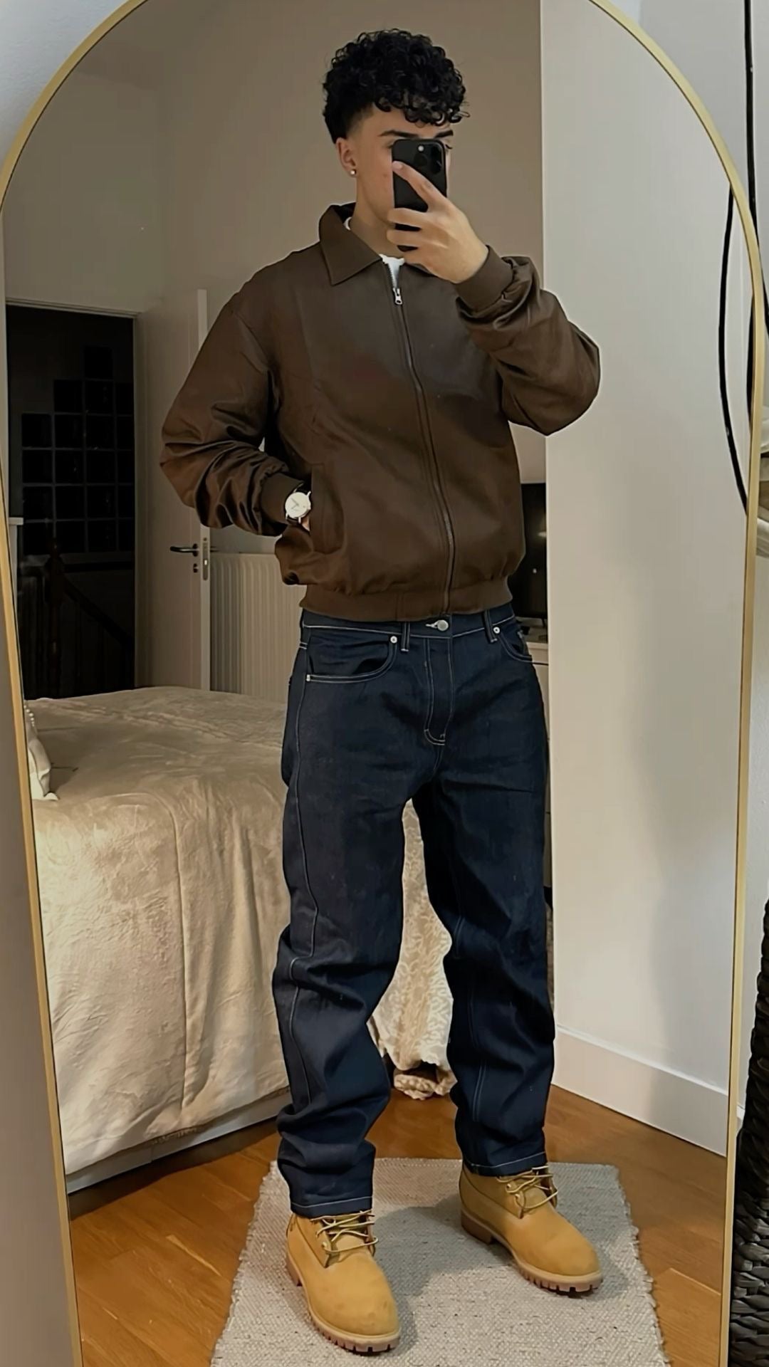 New American retro blue denim 👖✨