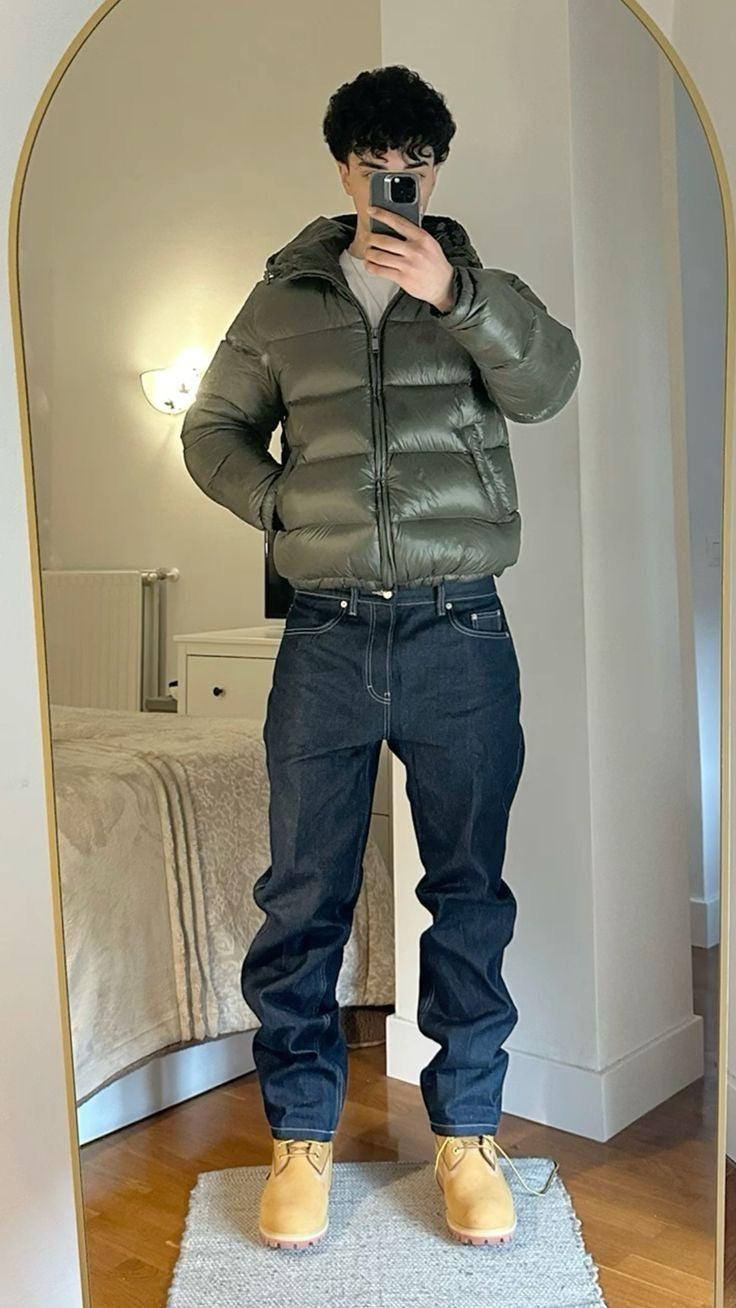 New American retro blue denim 👖✨