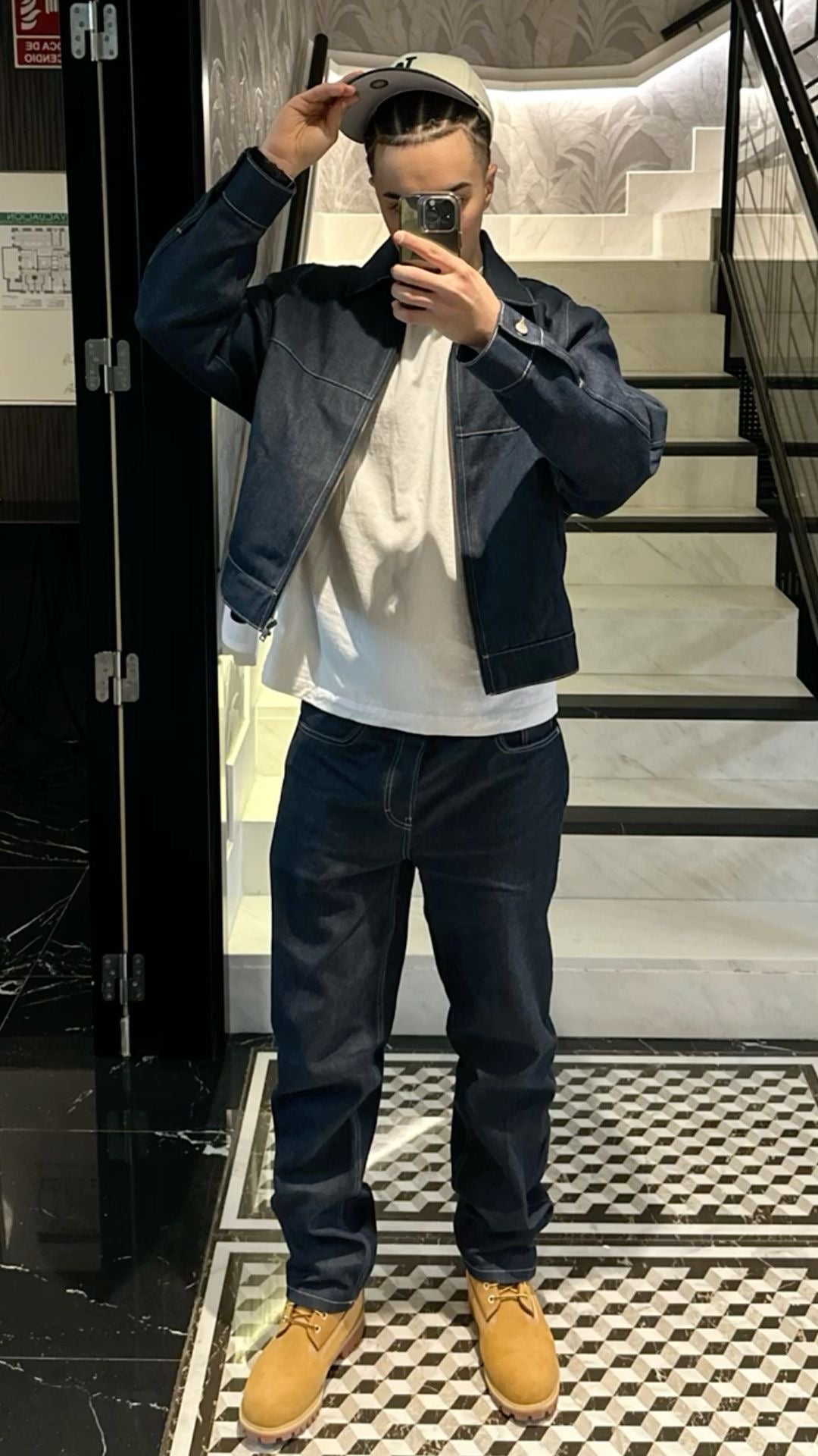 New American retro blue denim 👖✨