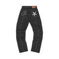 CORTEIZ C-STAR STITCH-DOWN JEANS BLACK