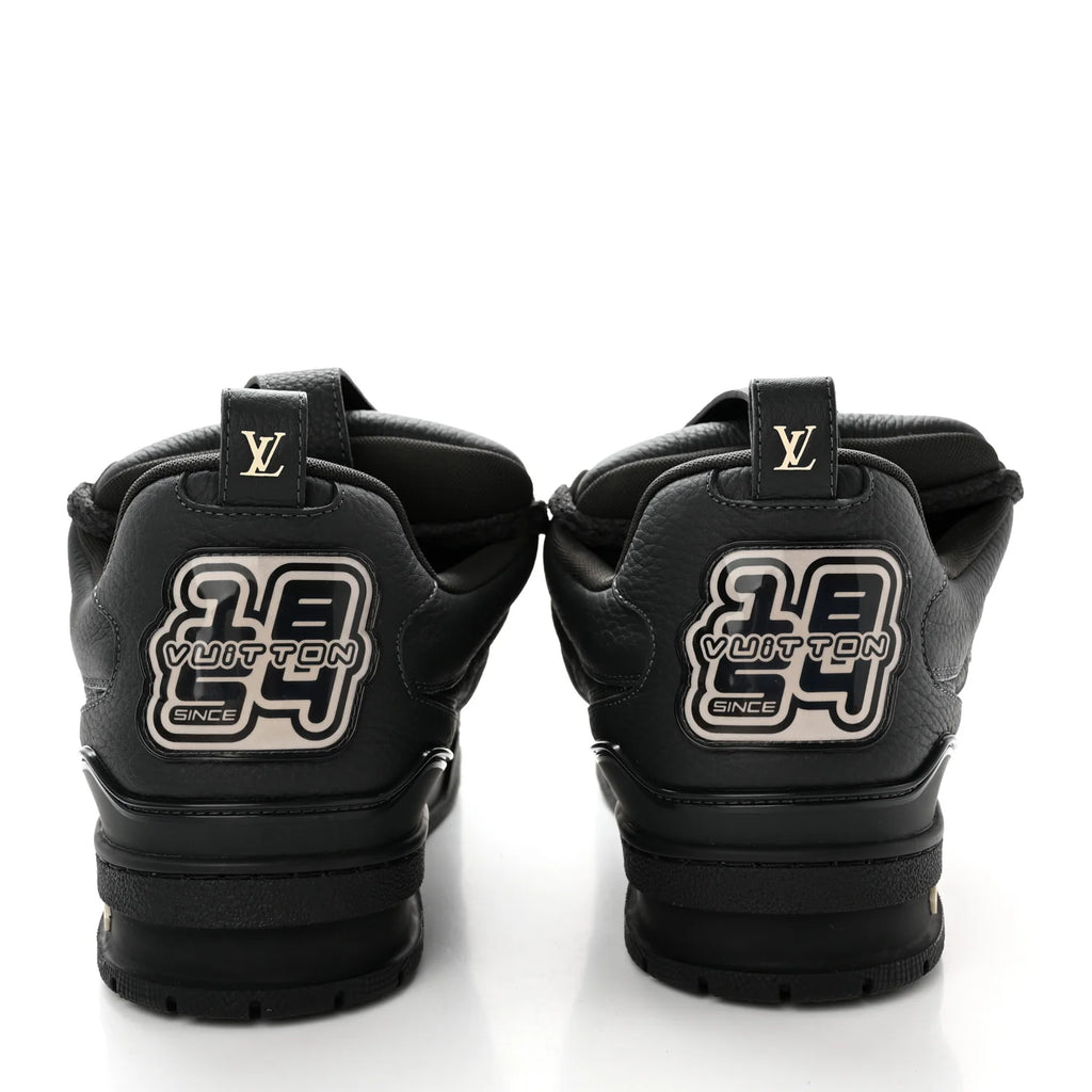 Mens LV Skate Sneakers 9 Black