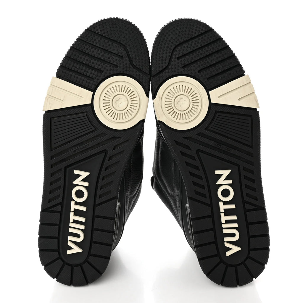 Mens LV Skate Sneakers 9 Black