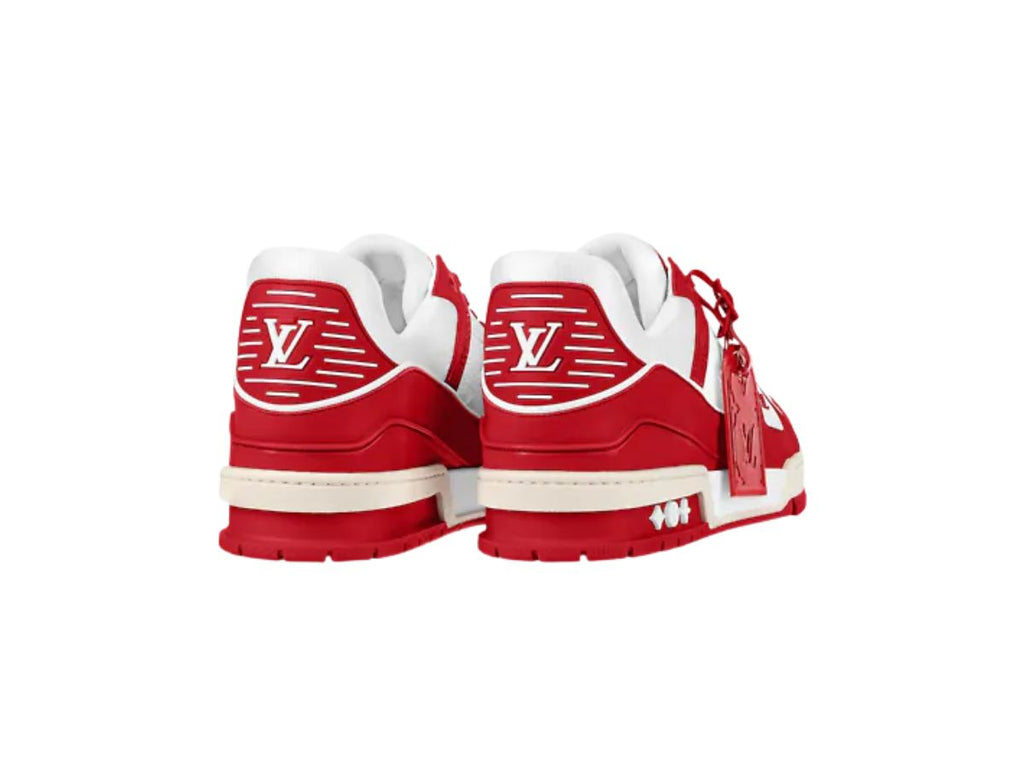 Louis Vuitton LV Trainer Sneaker Red White