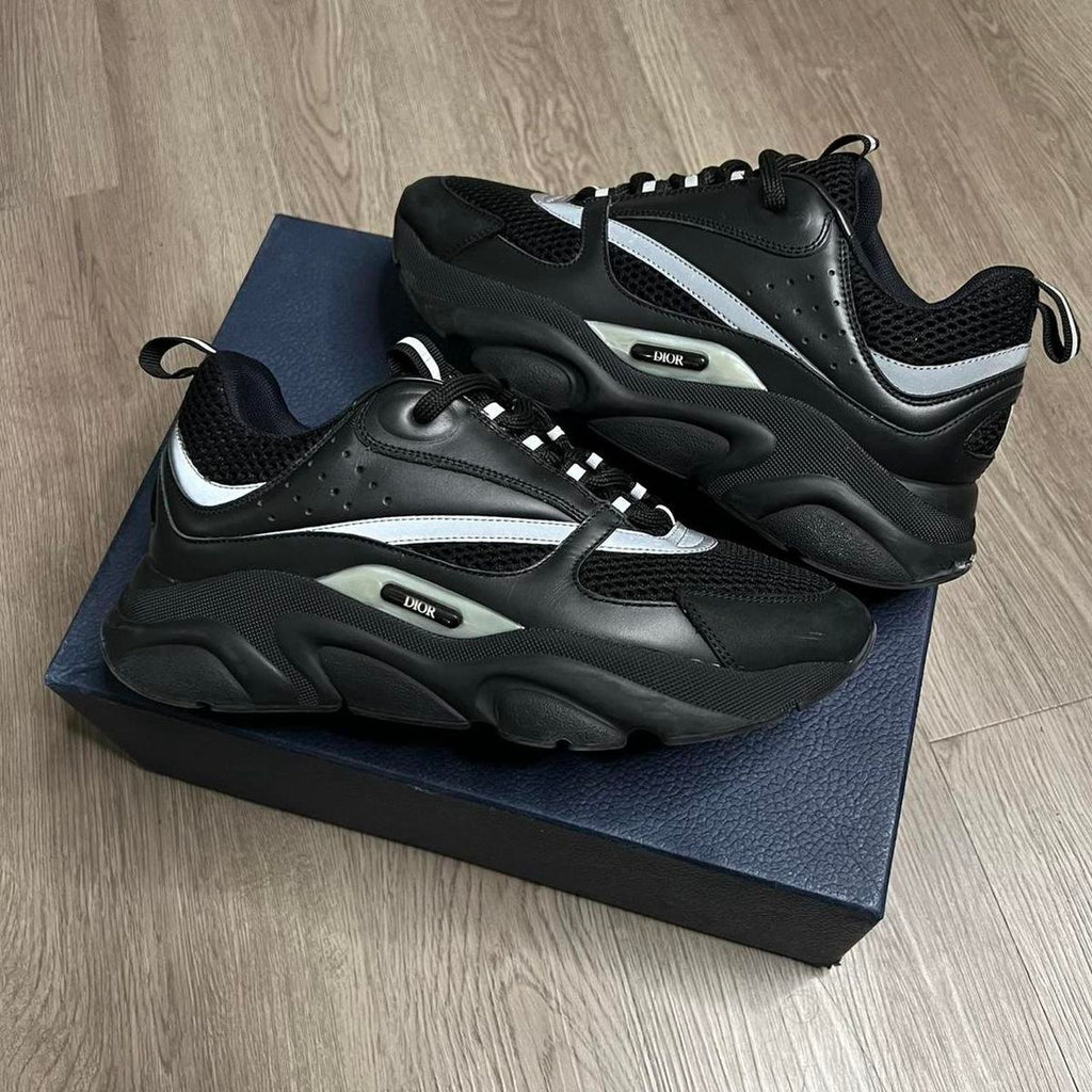 DIOR B22 BLACK SILVER