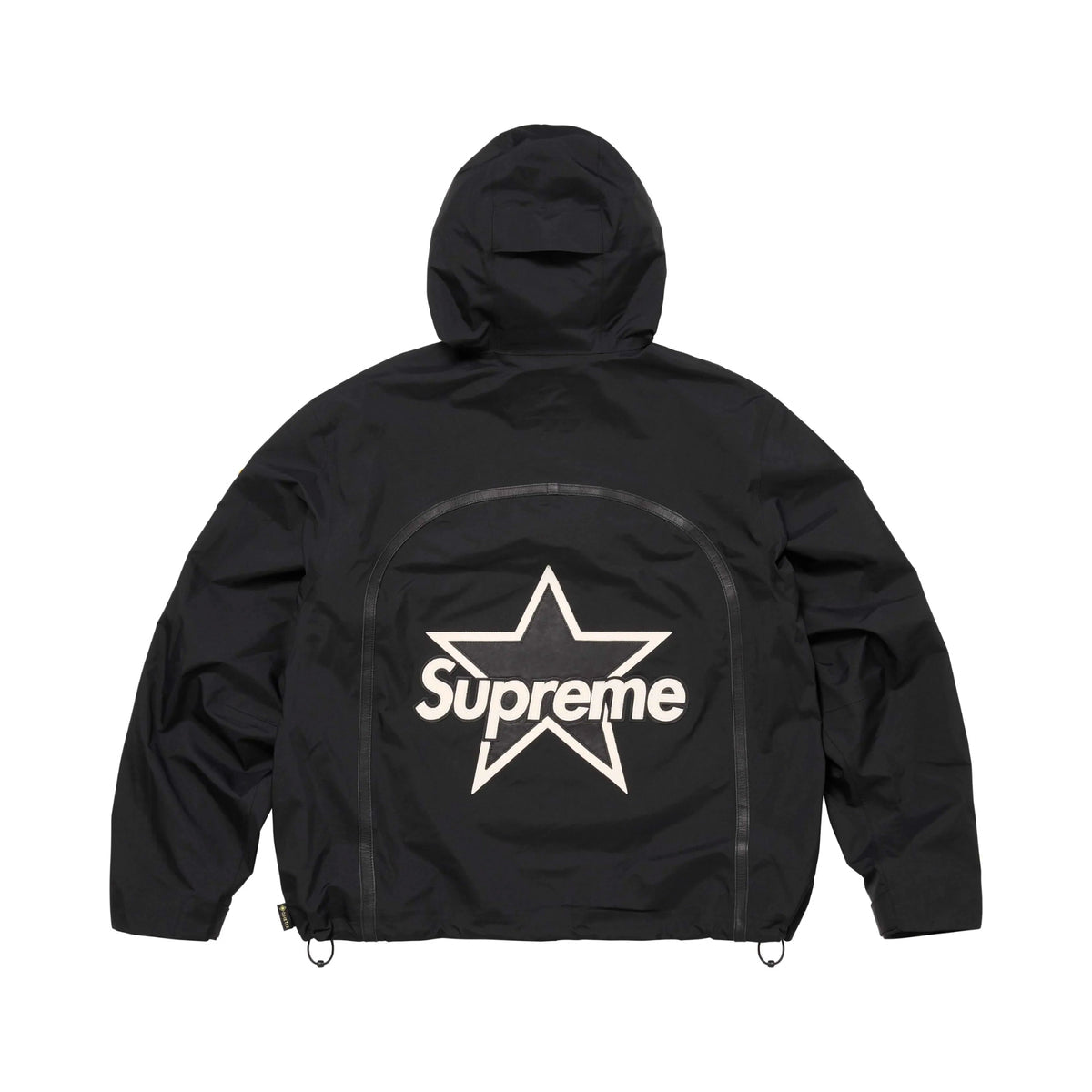 SUPREME X VANSON LEATHERS GORE-TEX SHELL JACKET BLACK