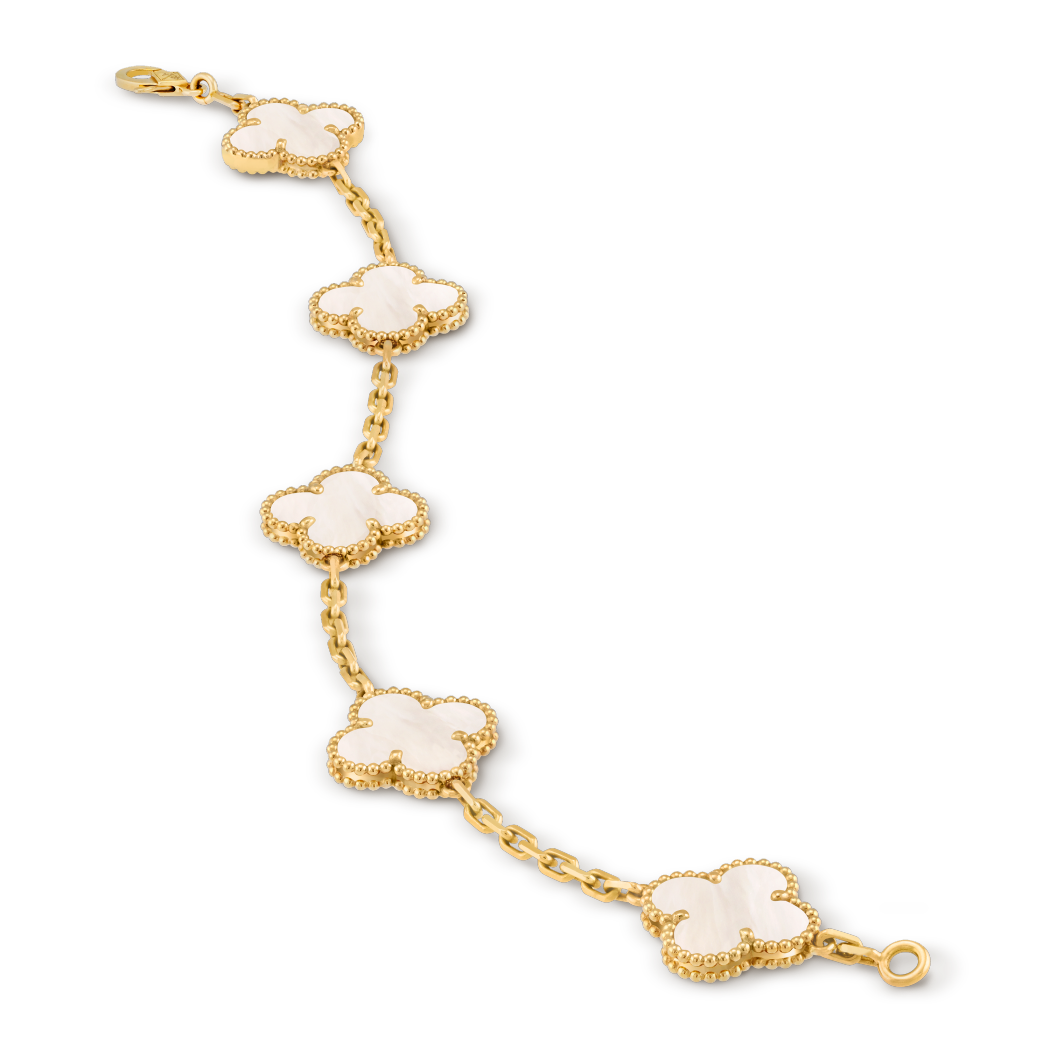 Bracelet Vintage Alhambra 5 motifs