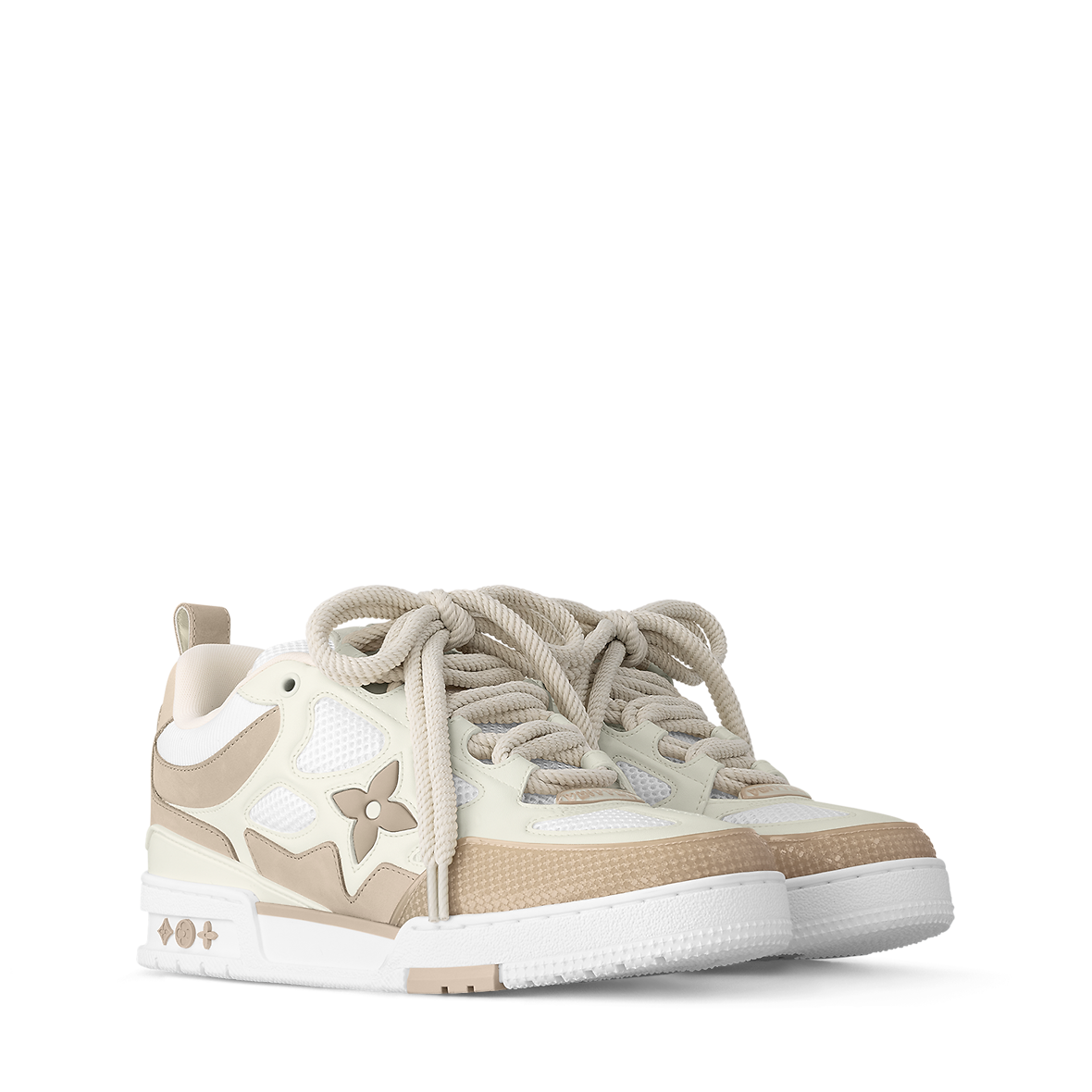 LV Skate Sneaker Beige White