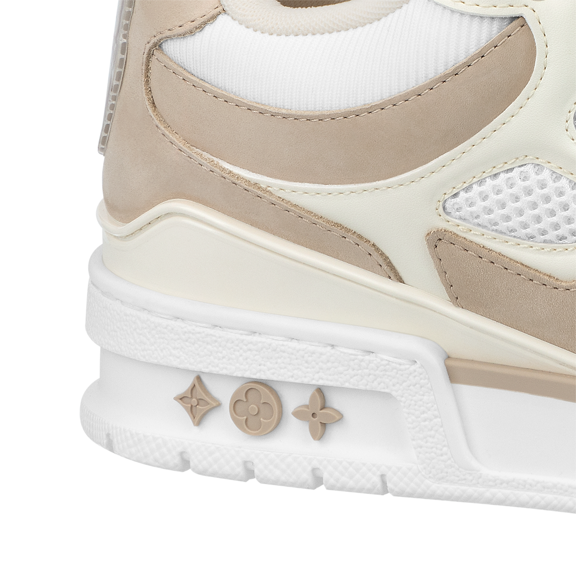 LV Skate Sneaker Beige White