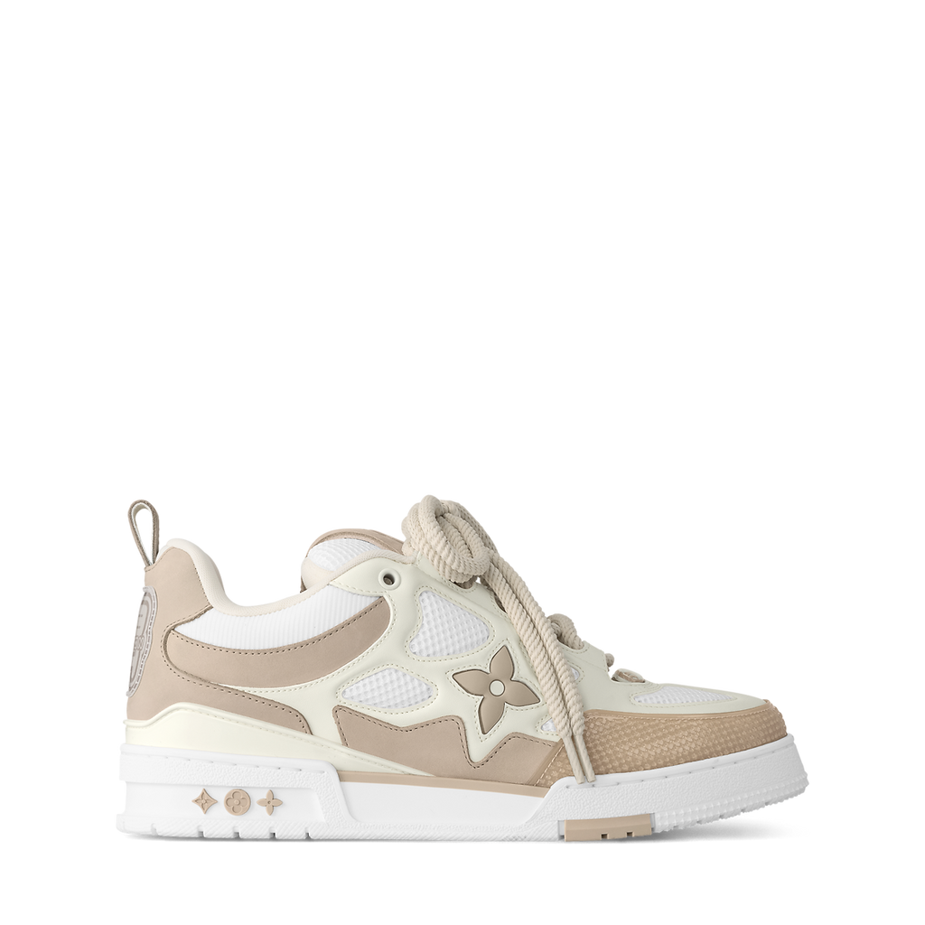 LV Skate Sneaker Beige White