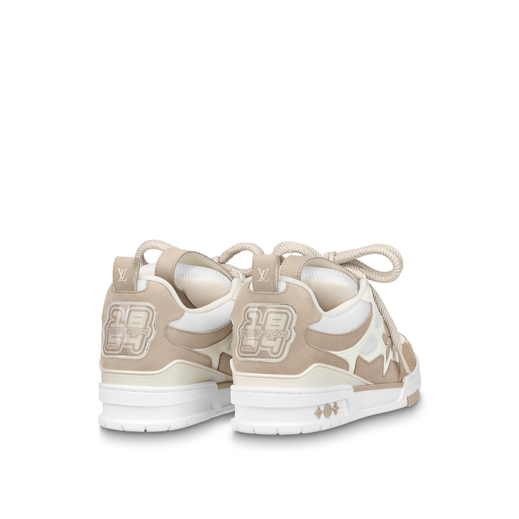 LV Skate Sneaker Beige White