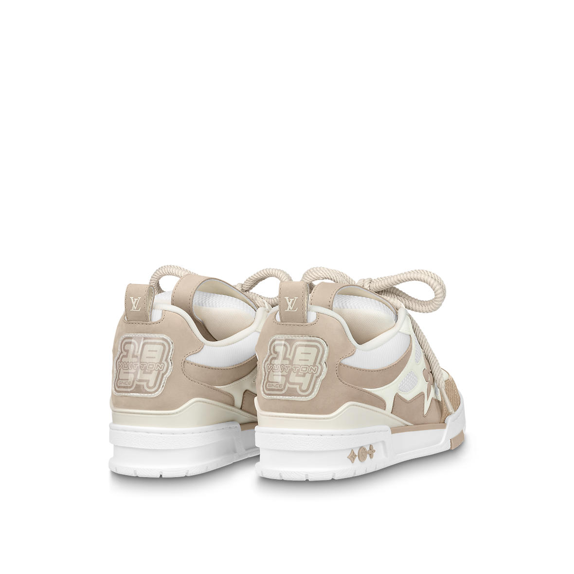 LV Skate Sneaker Beige White