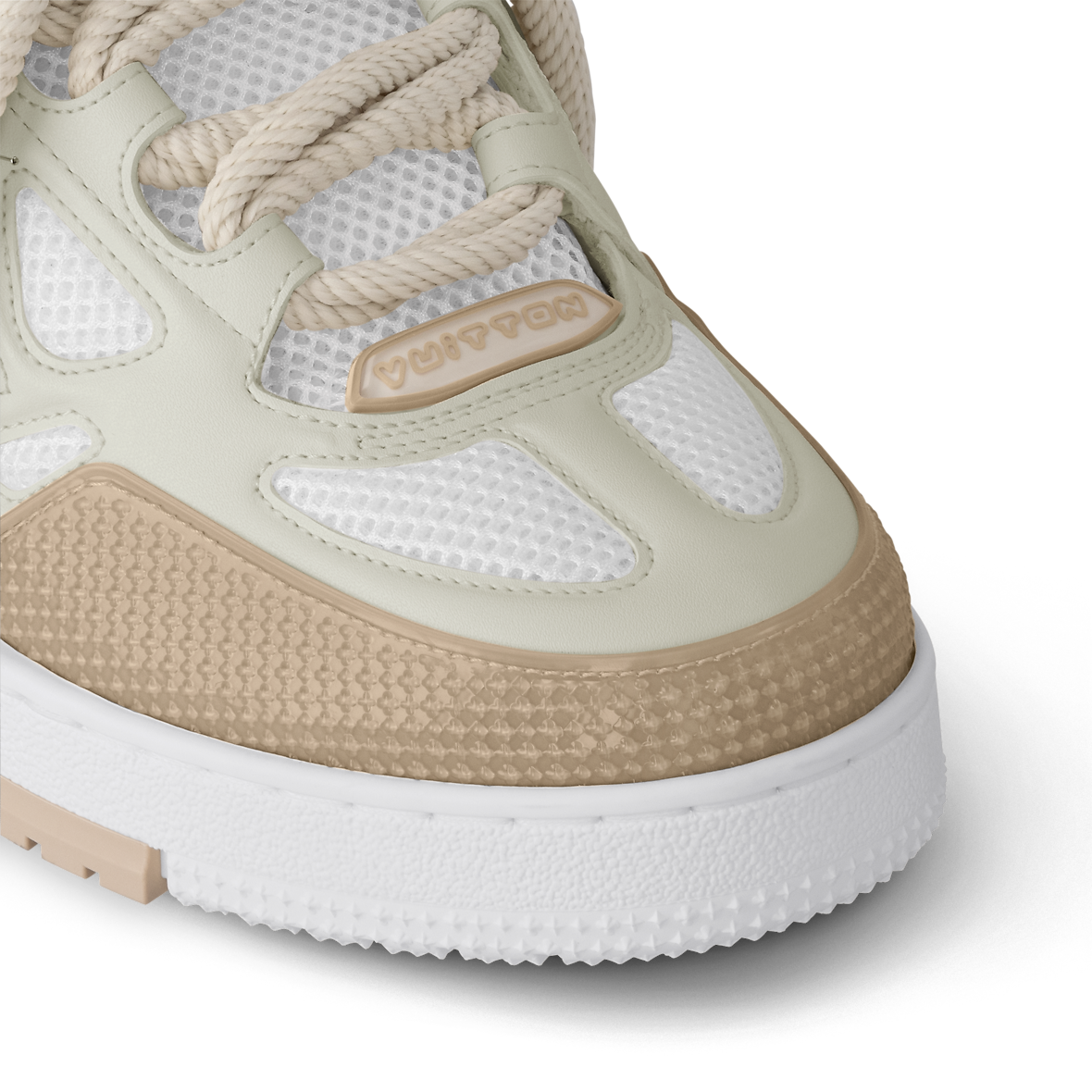 LV Skate Sneaker Beige White
