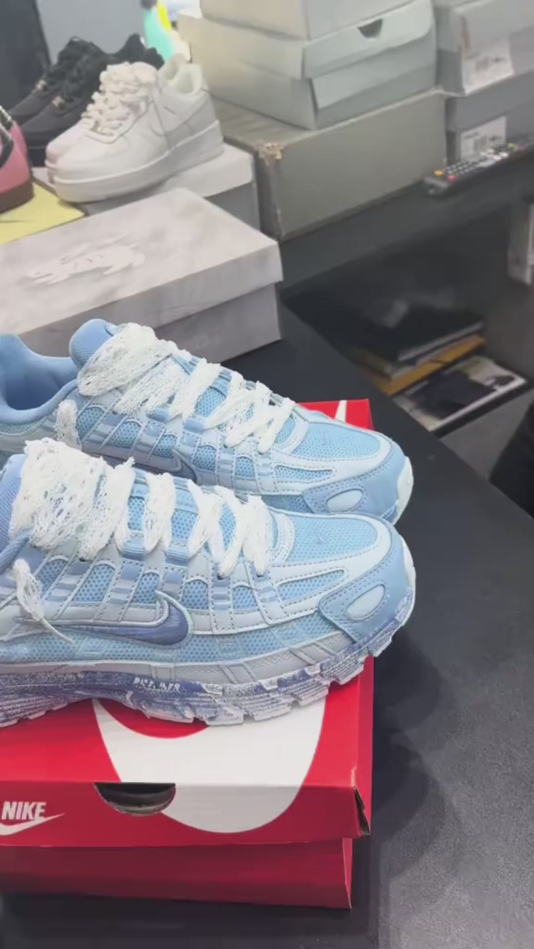 Nike P-6000(🩵🤍)